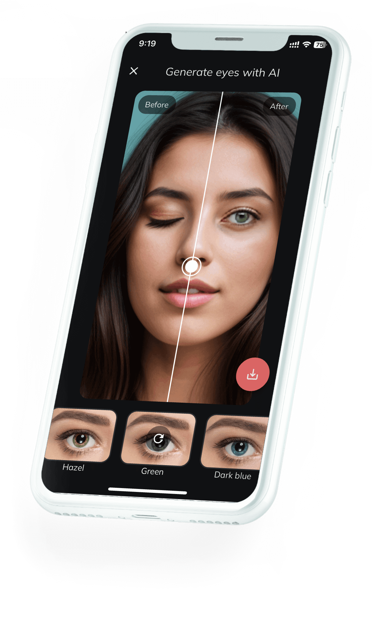 App to open closed eyes